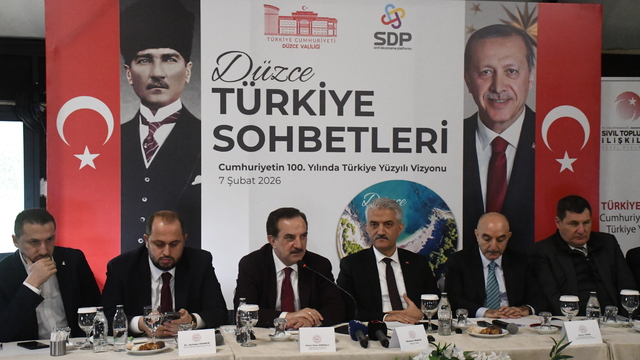 Düzce'de "Türkiye Sohbetleri" toplantısı düzenlendi