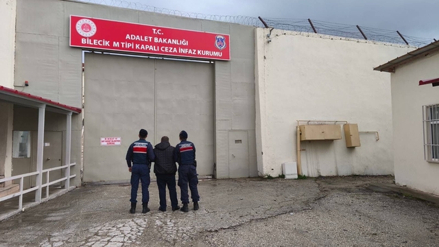 Bilecik'te 4 yıl 2 ay hapis cezası bulunan şahıs yakalandı