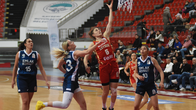 Melikgazi Kayseri Basketbol – Emlak Konut: 72 - 94