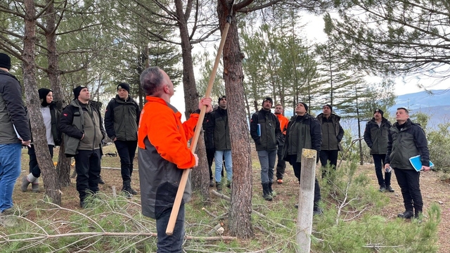 Vezirköprü'de işletme şefi adaylarına silvikültür eğitimi