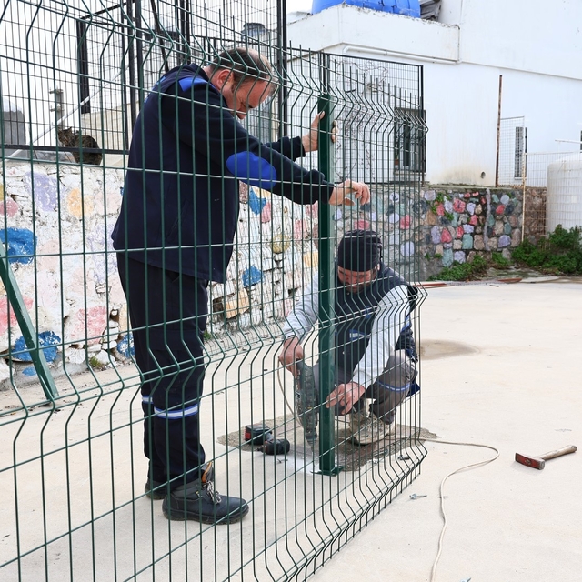 Belediyeden okullara kapsamlı bakım ve onarım çalışmaları