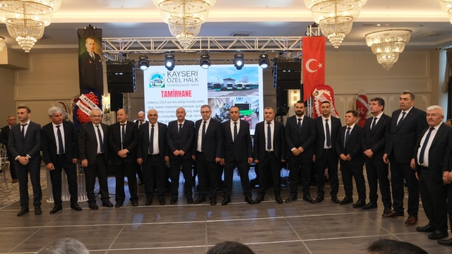 Halk Otobüsçüleri Odası'nda Hayrullah Şahin yeniden başkan seçildi