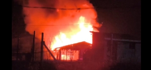 Çorum'da bağ evinde yangın