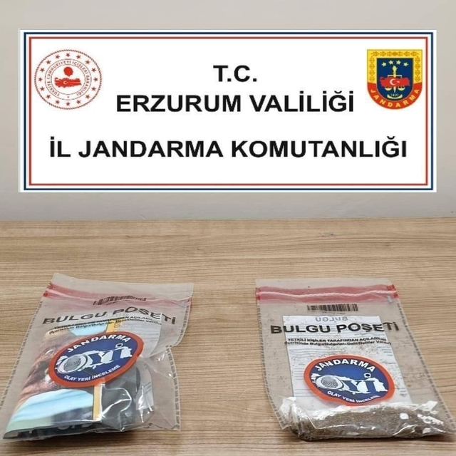Erzurum'da narkotik operasyona 6 tutuklama