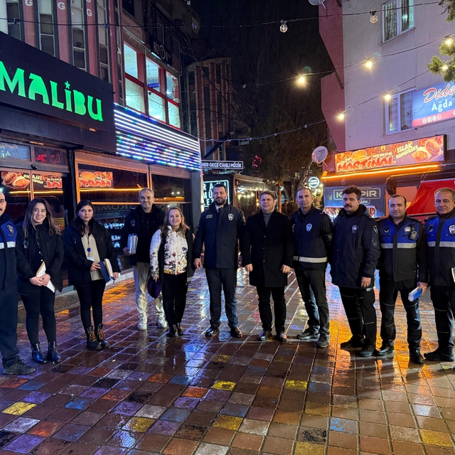 Nilüfer'de gece mekânlarına sıkı denetim