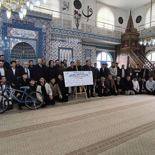 Hutbe Okuma Yarışması Aydın il birincisi Dilmaç oldu