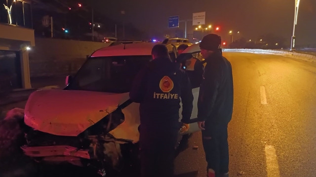 Van'da trafik kazası: 1 yaralı