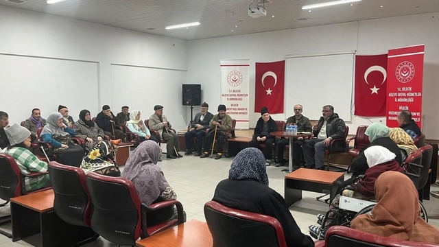 Bilecik'te huzurevinde mevlit programı düzenlendi