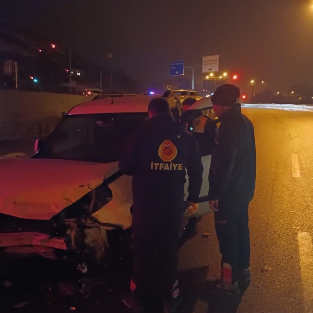Van'da trafik kazası: 1 yaralı