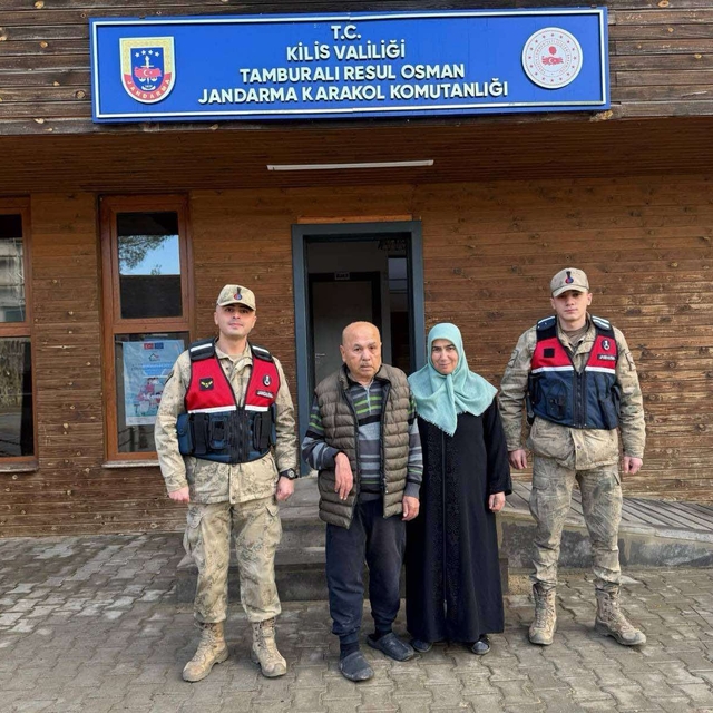 Alzheimer hastası yaşlı adam jandarma ekiplerince bulundu