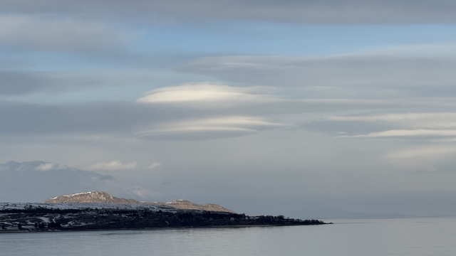 Tatvan'da mercan bulutu görüntülendi