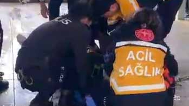 Dere yatağına düştü, duran kalbi yeniden çalıştırıldı