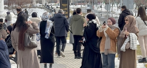 Tatvan'da bahar havası: Van Gölü Sahili'nde yoğunluk