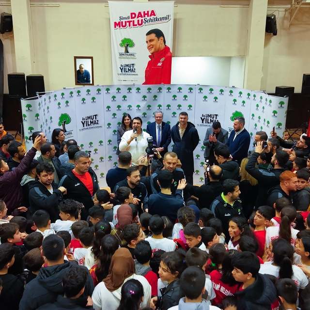 Şehitkamil'de spor dolu buluşma