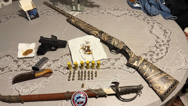 Bursa'da huzur uygulaması: Silah ve mühimmat ele geçirildi