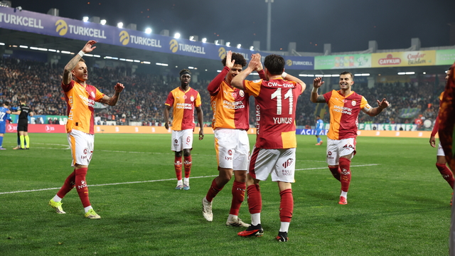 Çaykur Rizespor - Galatasaray: 0-3