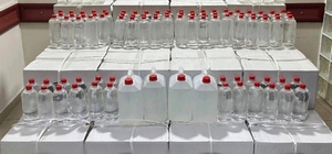Sinop'ta 1080 litre etil alkol ele geçirildi: 1 gözaltı