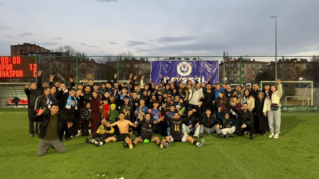 Kayseri Ülküspor şampiyon