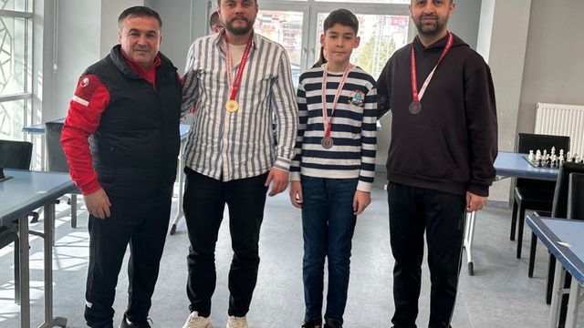 Bilecik'te Yıldırım Satranç İl Birinciliği tamamlandı