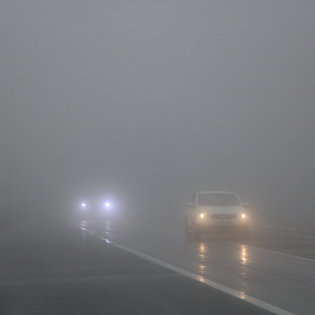 Bolu Dağı'nda yoğun sis