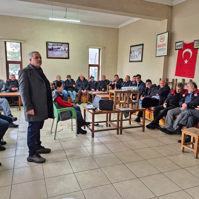 Talas'ta çiftçiye eğitimler sürüyor