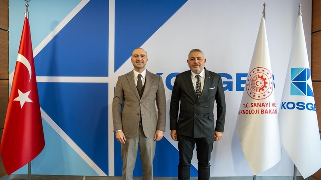 Başkan Sadıkoğlu, KOSGEB Başkanı ile bir araya geldi