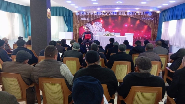 Çiftçilere eğitim verildi