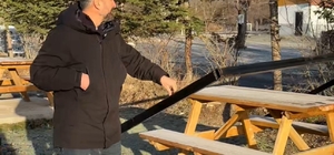 Parklardan sonra mesire alanına da zarar verdiler
Belediye Başkanı Serkan C...