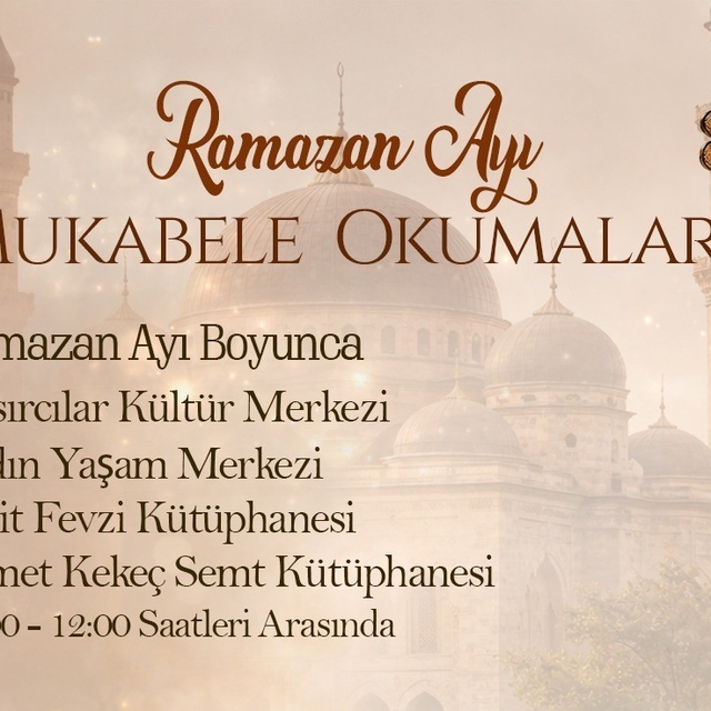 Battalgazi'de Ramazan ayı mukabele okumaları başlıyor