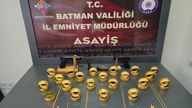 Batman'daki kuyumcu soygununda 8 şahıs yakalandı