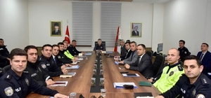Adıyaman'da aylık emniyet değerlendirme toplantısı yapıldı