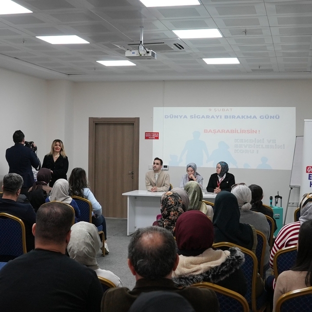 Elazığ'da sigaranın zararları anlatıldı