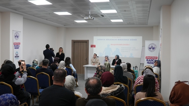 Elazığ'da sigaranın zararları anlatıldı