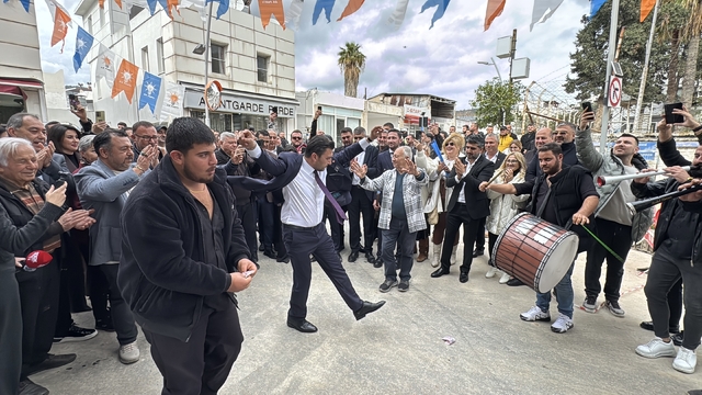 AK Parti Bodrum İlçe Başkanlığı görevine getirilen Ergene, davul zurnayla karşılandı