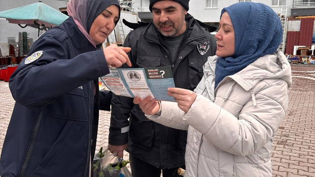 Şabanözü'nde vatandaşlara tütünsüz yaşam çağrısı yapıldı
