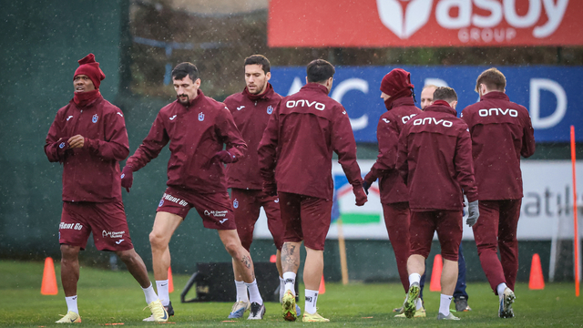 Trabzonspor, Fenerbahçe maçının hazırlıklarına başladı