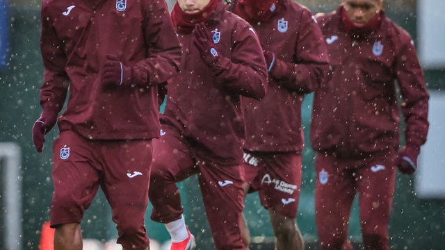 Trabzonspor'da Fenerbahçe maçı hazırlıkları başladı