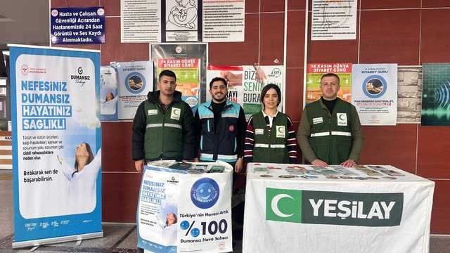 Şırnak'ta "Dünya Sigarayı Bırakma Günü" kapsamında etkinlik düzenlendi