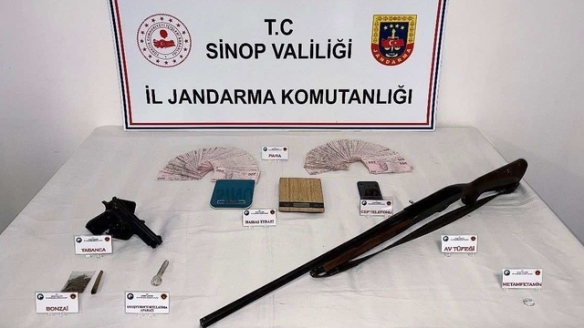 Sinop'ta uyuşturucu operasyonunda 2 kişi tutuklandı