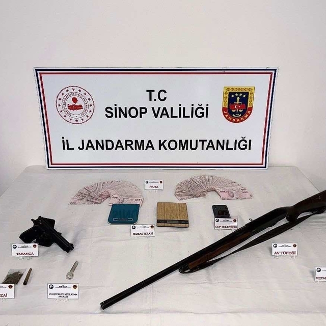 Sinop'ta uyuşturucu operasyonu: 2 şüpheli tutuklandı