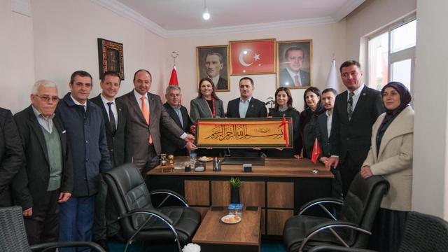 AK Parti Kırcasalih Belde Başkanlığı binası törenle açıldı