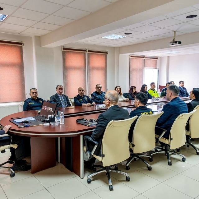 Bilecik Emniyeti'nde haftalık değerlendirme toplantısı