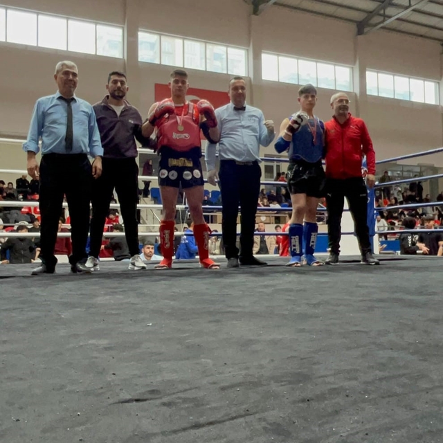 Kayseri Muaythai Okul Sporları Müsabakaları tamamlandı
