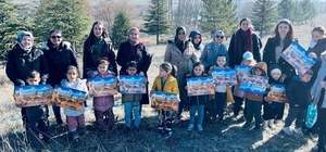 Kütahya'da öğrencilere yönelik doğa yürüyüşü etkinliği