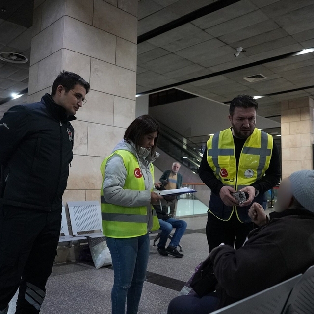 Denizli'de evsiz kişiler için sıcak yuva