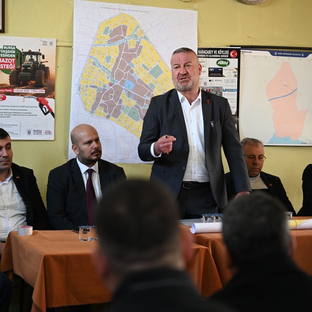 Karacabey'de kırsal dönüşüm adım adım ilerliyor