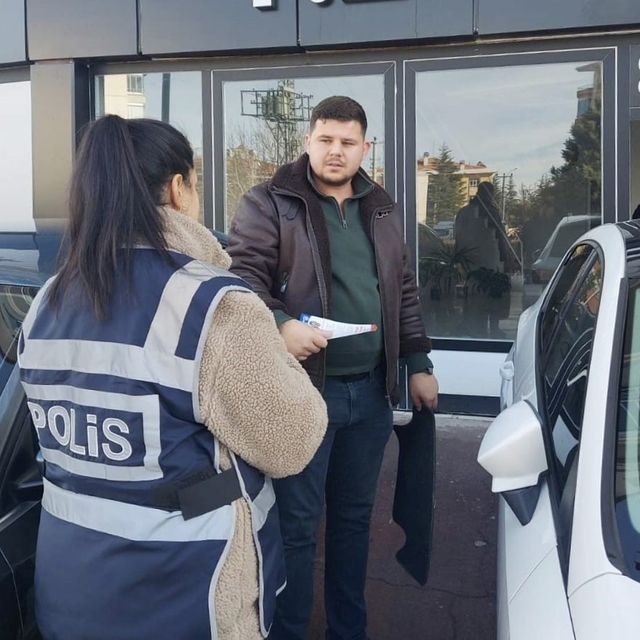 Polislikten vatandaşa suçlara karşı farkındalık çalışması