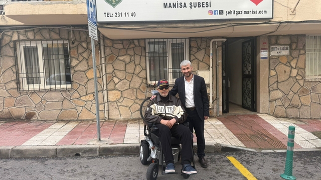 Manisalı gazinin yüzünü güldüren destek