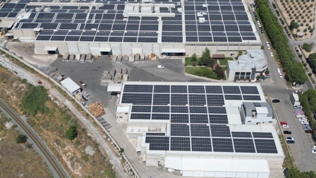 Denizli'deki bir firmaya kurulan GES ile 2 milyon 546 bin 877 kg karbondioksit salınımını önlenecek