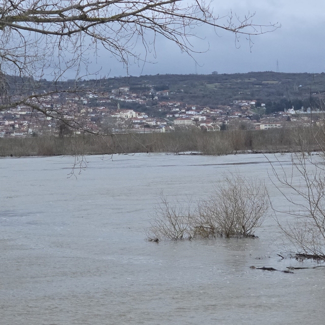 Edirne'de taşkın riski merkezde azaldı, yayılım Subaşı ve köylere kaydı